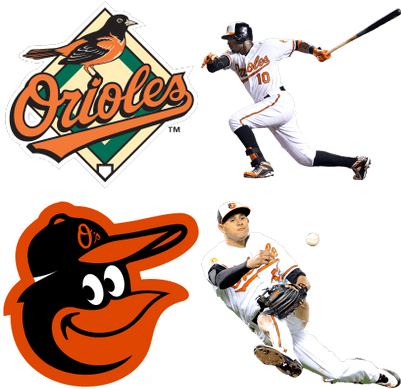 Baltimore Orioles - Logos De Equipos De Beisbol (400x400), Png Download