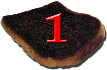 1 Burnt Toast - Burnt Toast (600x326), Png Download
