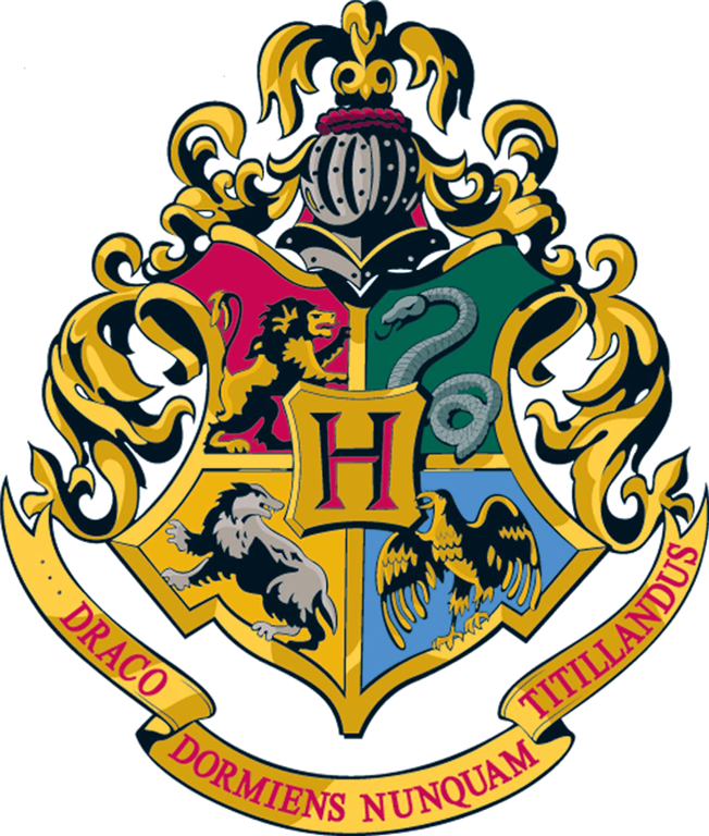 Hogwarts Main Crest - Hogwarts House Cup Logo (652x768), Png Download