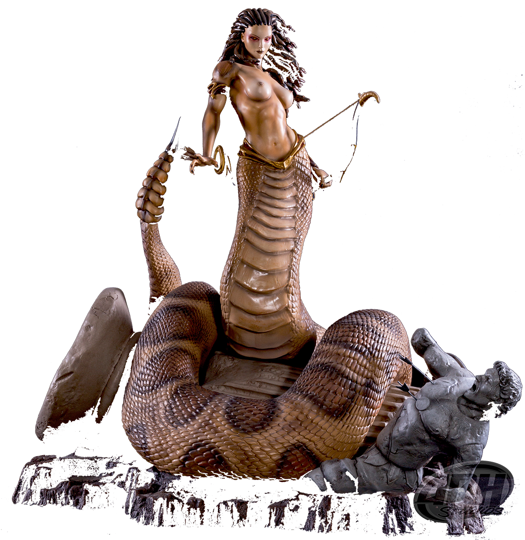 This Product Is Sold Out - Gif Transparent Medusa Snake (1057x1109), Png Download