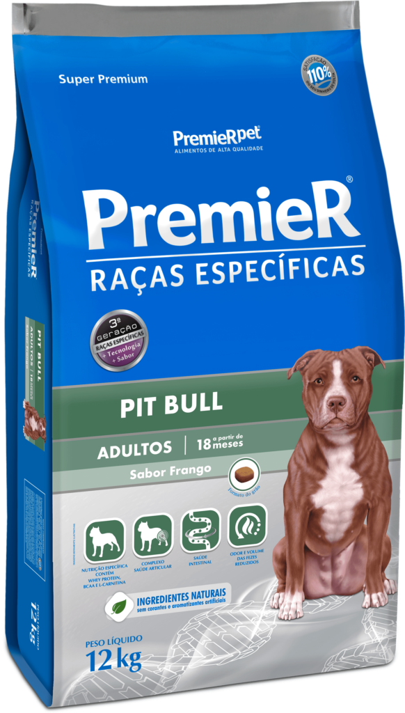Premier Raças Específicas Pit Bull Cães Adultos - Ração Premier Labrador (582x1024), Png Download