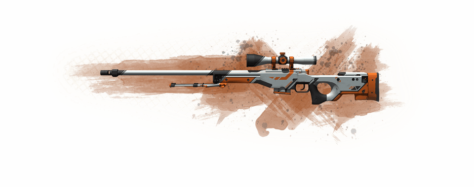 Asiimov Awp Png Clip Royalty Free - Awp Asiimov Png (960x380), Png Download