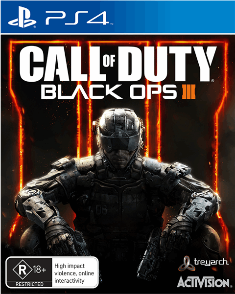 Cod Black Ops 3 Rated (600x600), Png Download