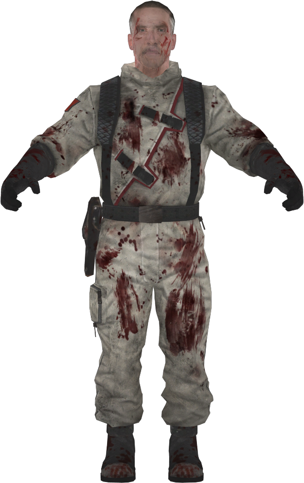 Even The First Person Character Model Used Throughout - Black Ops Ascension Richtofen (628x988), Png Download