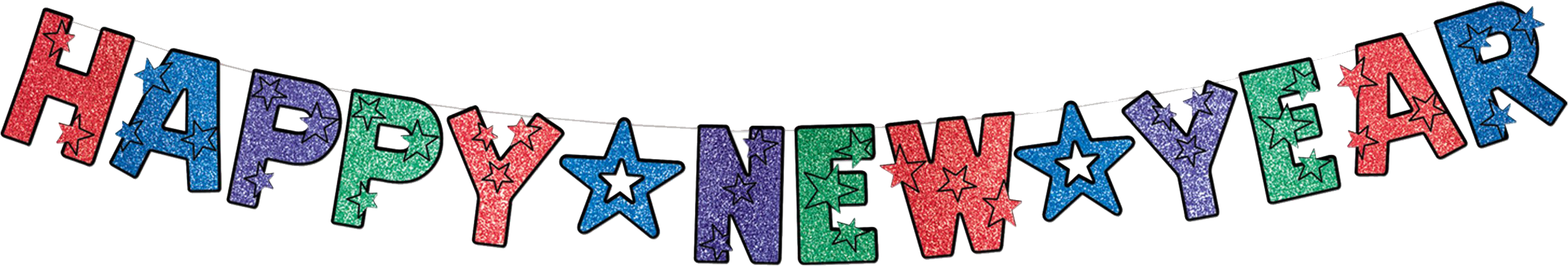 Happy New Year - Happy New Year 2017 Banner (2700x848), Png Download