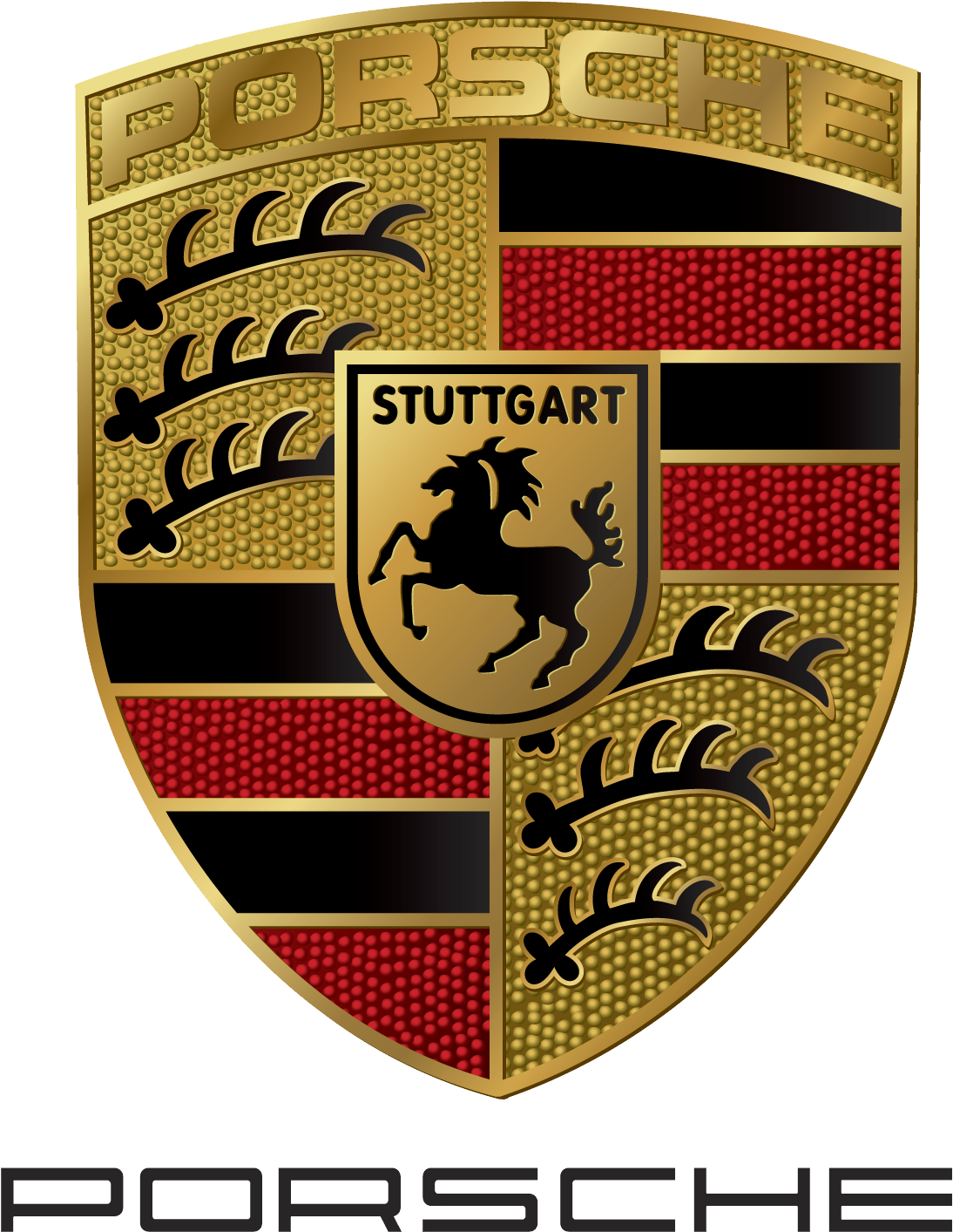 Porsche Logo Png (1200x1550), Png Download