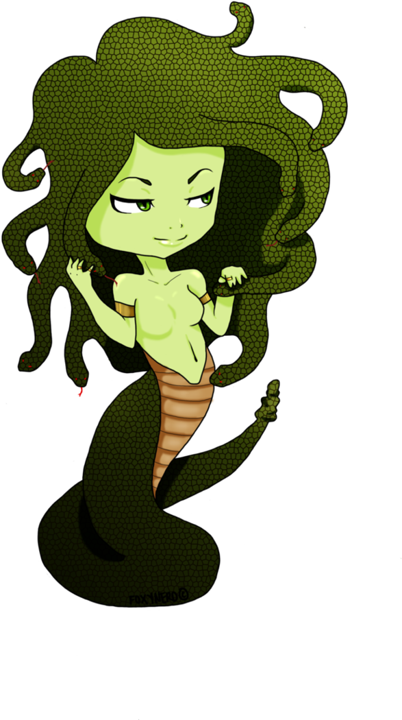 Free Online Puzzle Games On Bobandsuewilliams - Medusa Cartoon Png (762x1049), Png Download