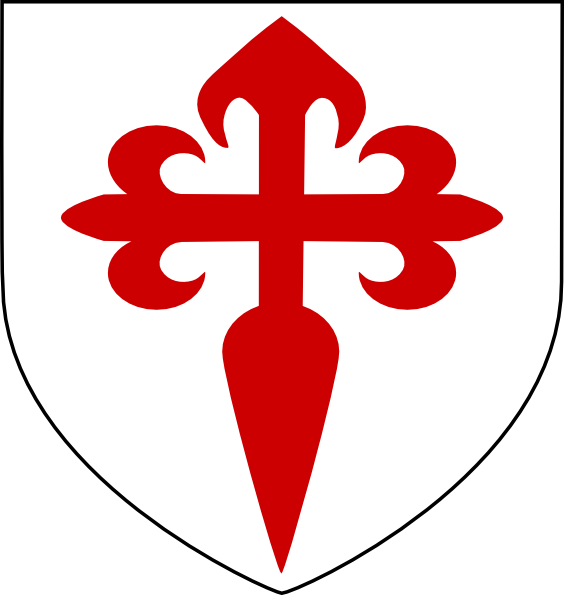 Red Cross Cutting Art Decoration - Medieval Blason Png (564x595), Png Download