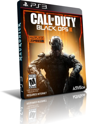 Call Of Duty - Activision Call Of Duty Black Ops 3 Ps3 (298x417), Png Download