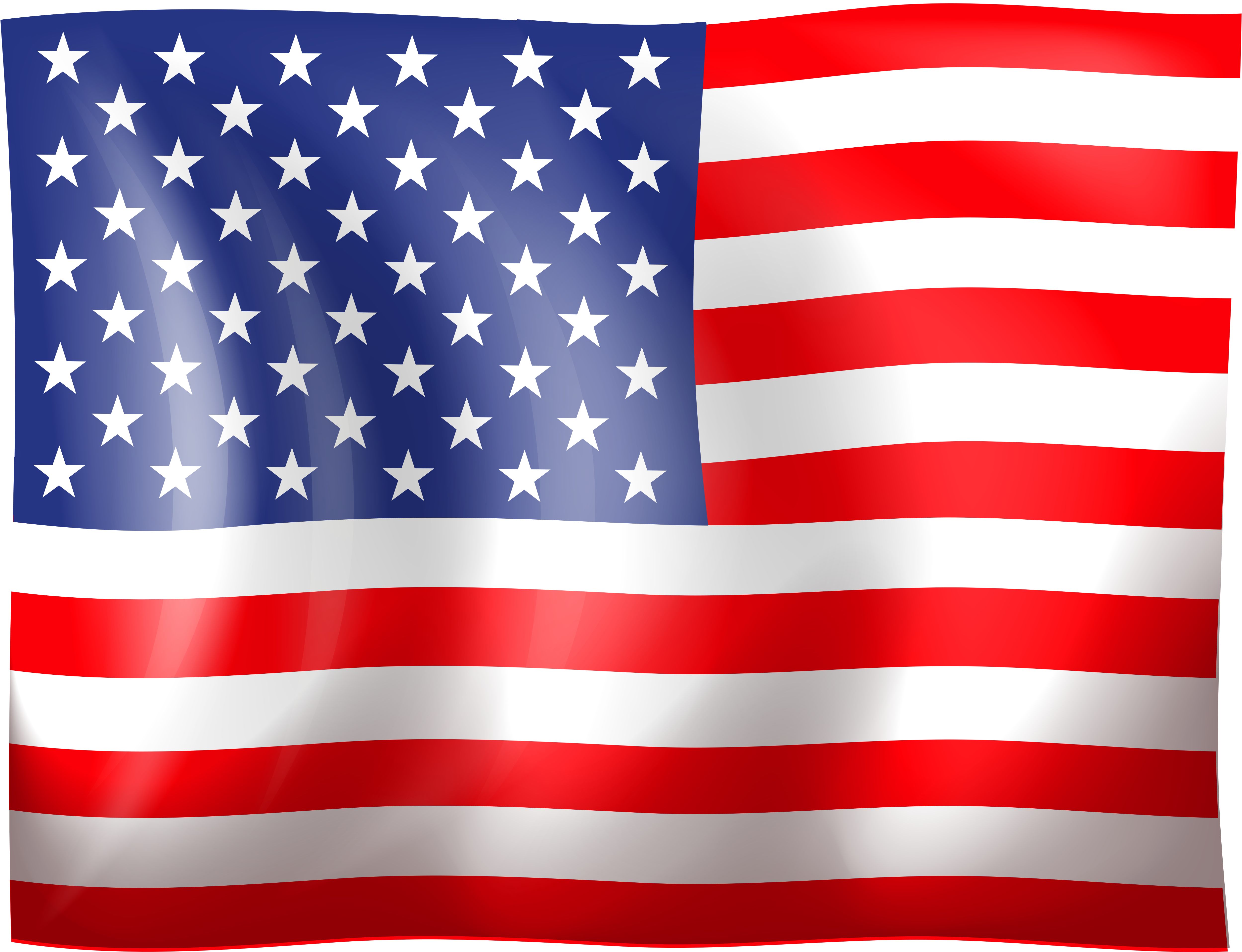This Png Image - Usa Flag Clipart Png (5232x4128), Png Download