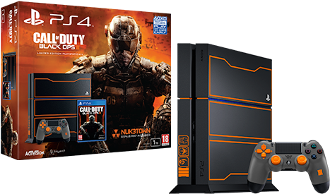 Call Of Duty Black Ops 3 Ps4console - Call Of Duty: Black Ops Iii Special Edition Ps4 Bundle, (475x326), Png Download