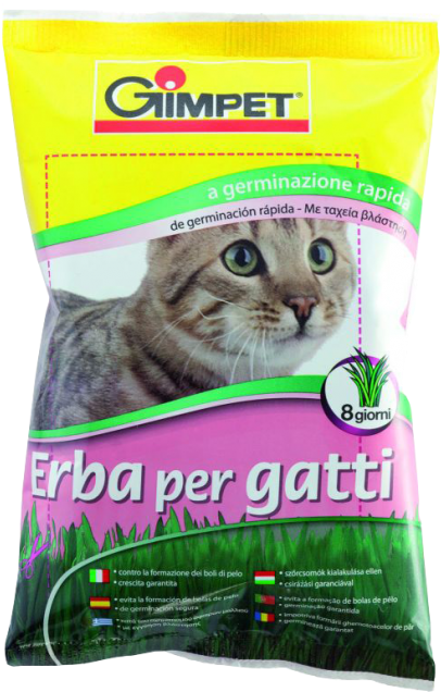 Hierba Para Gatos, 100 Grs - Gimpet Hy Gras - Cat Grass 150g (650x650), Png Download