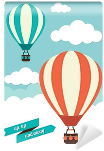 Hot Balloon Vector Flat (400x400), Png Download