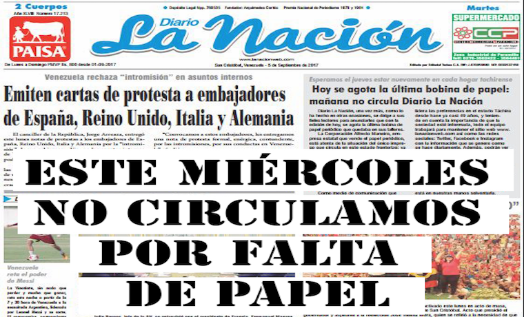 La Falta De Papel Periódico Es El Motivo Por El Cual - Newspaper (760x460), Png Download