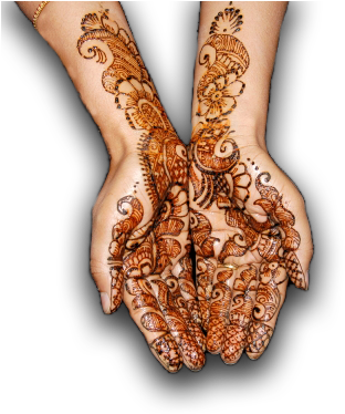 Google Image Result For Http Leg Mehndi Designs We - Henna On Hand Png (322x373), Png Download