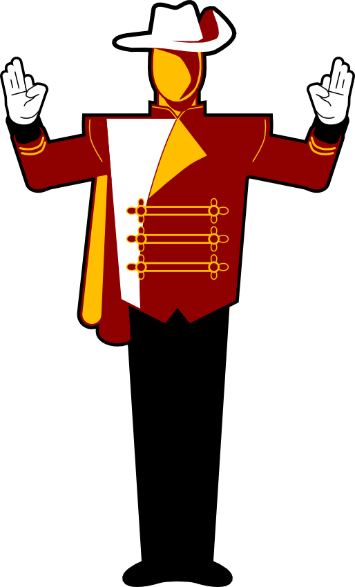 Drum Major Cliparts - Drum Major Clipart Png (514x850), Png Download