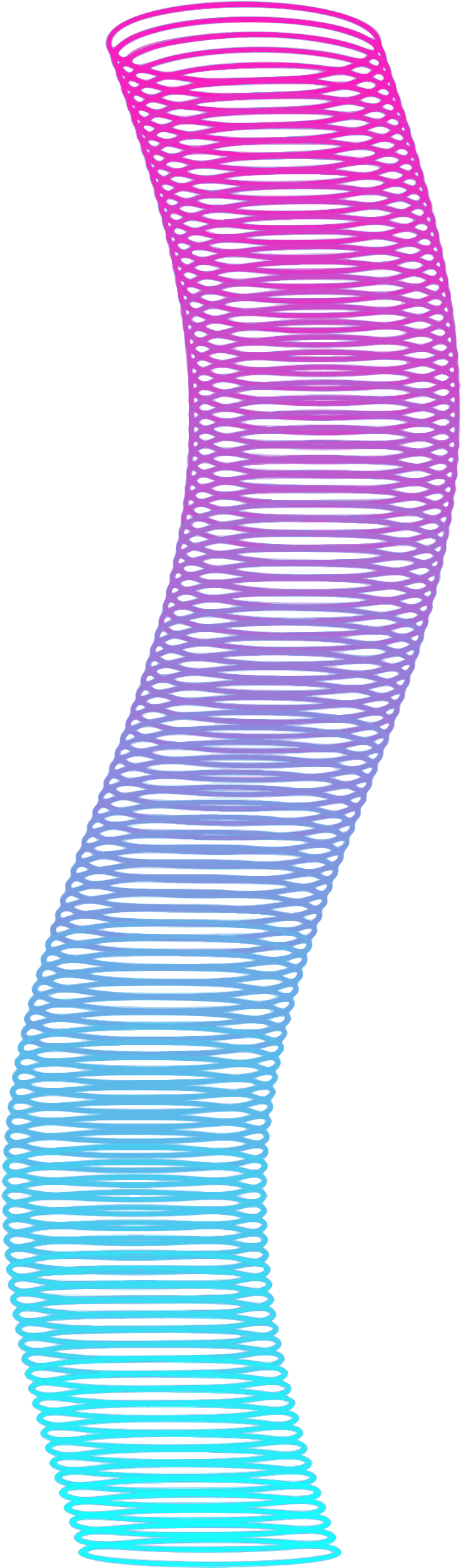 Slinky Png (712x2400), Png Download
