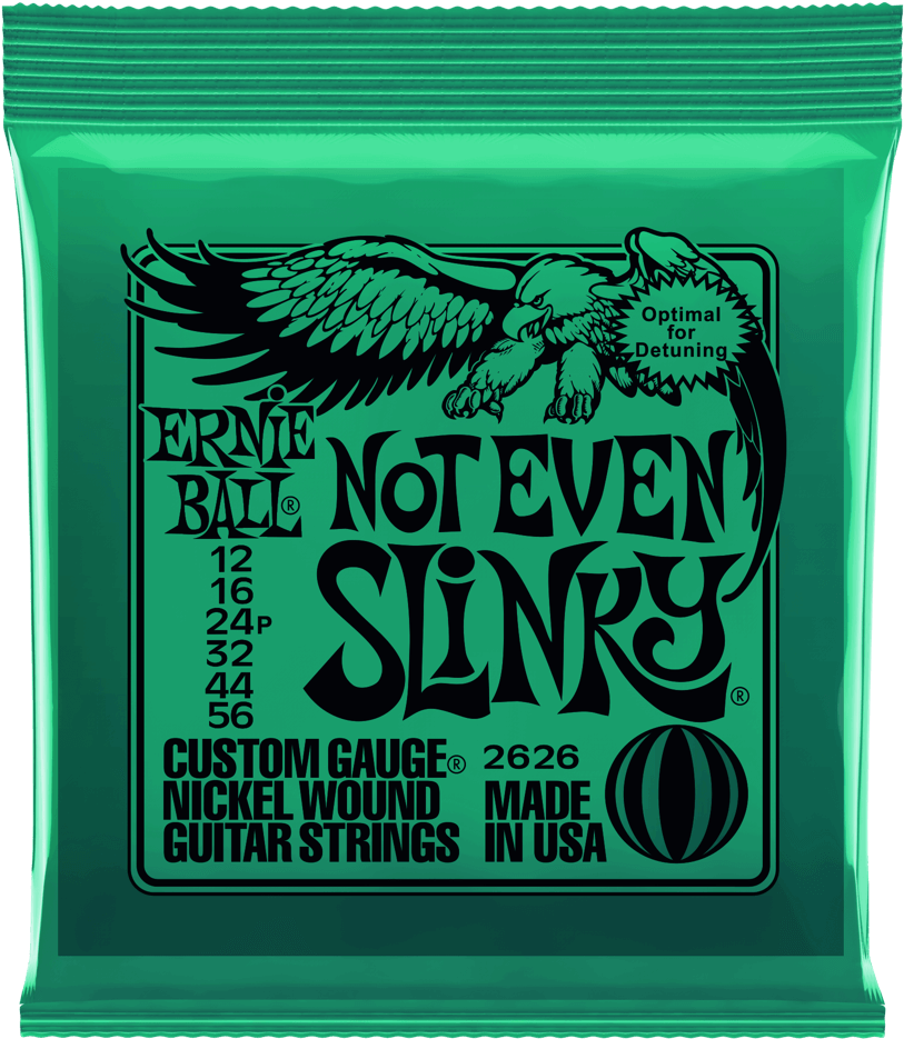 Ernie Ball Nickel Wound Electric Guitar Strings Not - Ernie Ball Strings 12 Gauge (1000x1000), Png Download