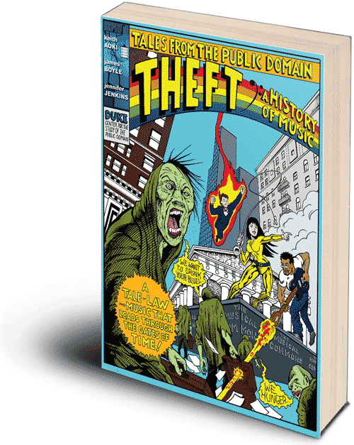 Order Theft In Paperback Or Download At Law - Theft: A History Of Music (500x627), Png Download