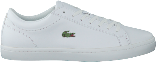 Lacoste White Lacoste Sneakers Straightset Bl1 Hot - Lacoste Straightset Bl1 Cam Size 44 (500x500), Png Download