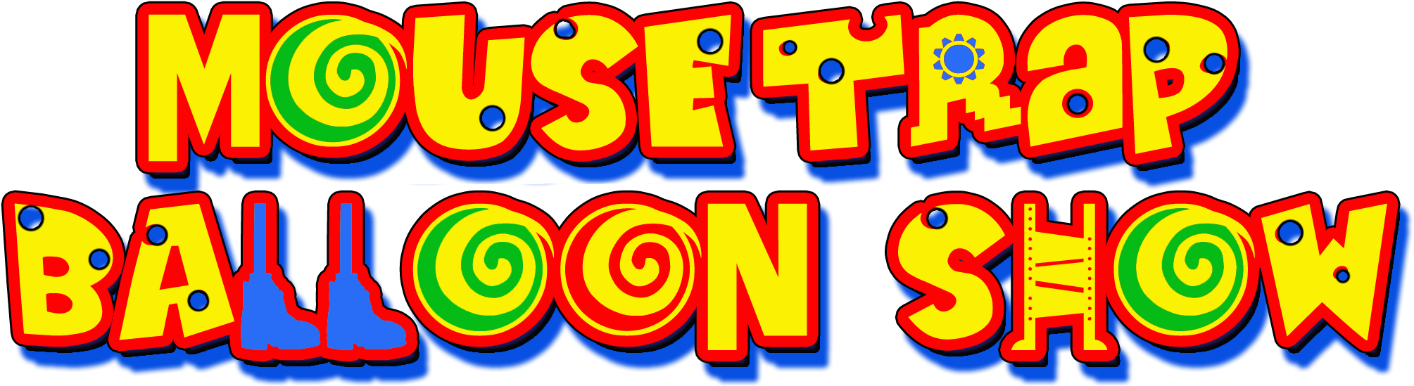 Balloon Mousetrap Show Oxfordshire, Northamptonshire, - Graphic Design (2025x551), Png Download