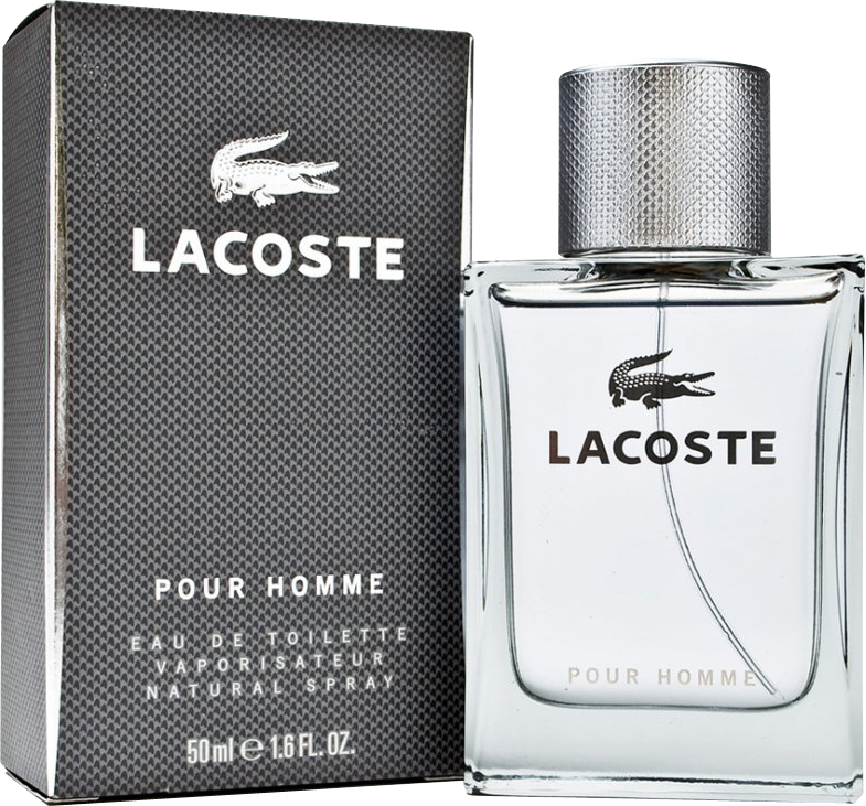 Lacoste Grey 50ml Edt - Lacoste Pour Homme 50 Ml (785x731), Png Download