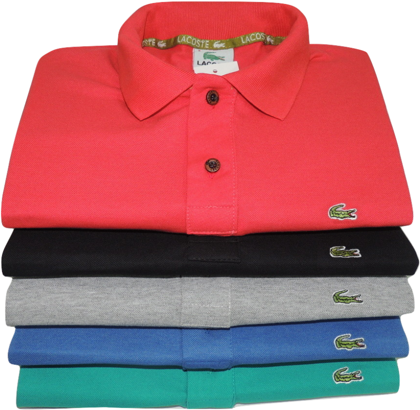 Kit 10 Camisas Polo Lacoste Bm8983 - Blusa Polo Da Lacoste (1000x1000), Png Download