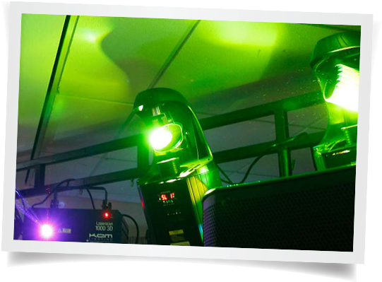 Dj Lighting Rig - Hurricane Roadshow (565x434), Png Download
