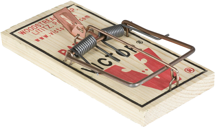 Victor Metal Pedal Rat Trap - Victor Metal Pedal Rat Trap - M201 (pack (700x700), Png Download
