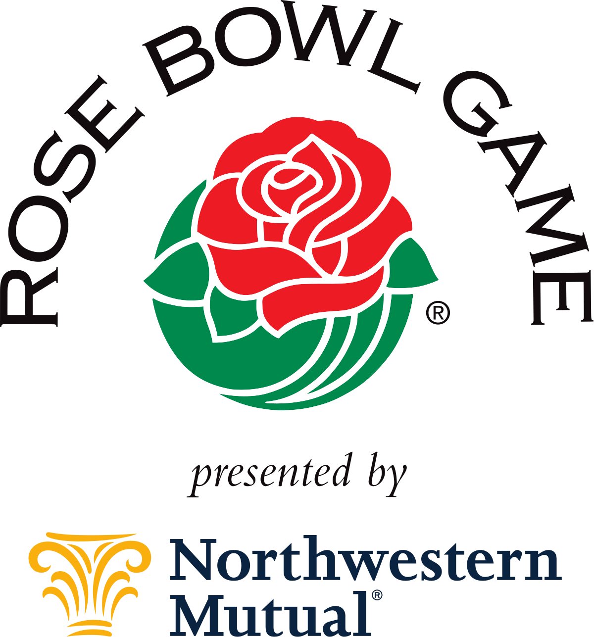 2017 Rose Bowl Logo (1200x1287), Png Download