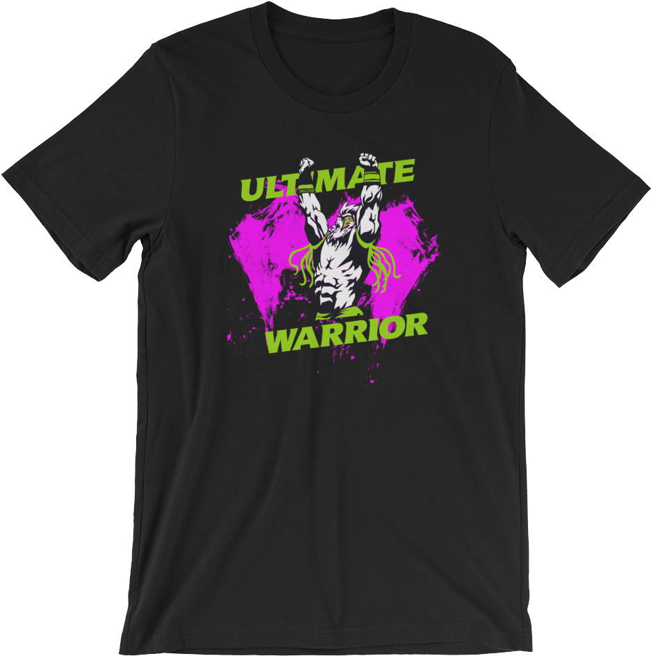 Ultimate Warrior "feel The Power" Unisex T-shirt - Number 1 Uncle #1 Uncle Unisex T-shirt Apparel (1000x1000), Png Download