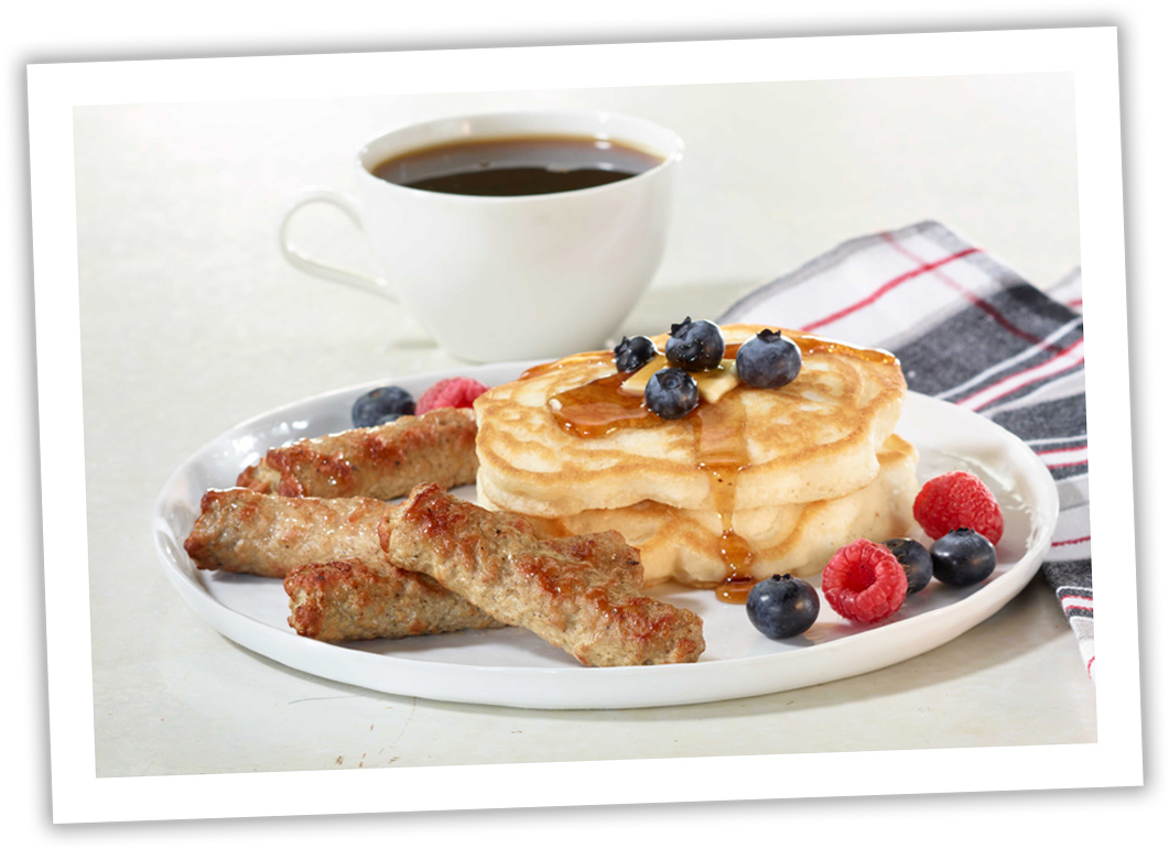 Breakfast Sausage Rte - Breakfast (1080x780), Png Download