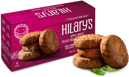 Ingredients - Hilary's Green Chili & Cumin Adzuki Bean Burger (580x375), Png Download