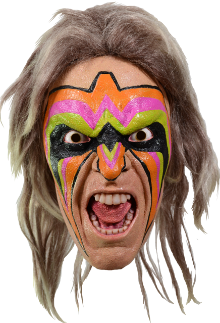 Wwe Ultimate Warrior Make Up (436x639), Png Download