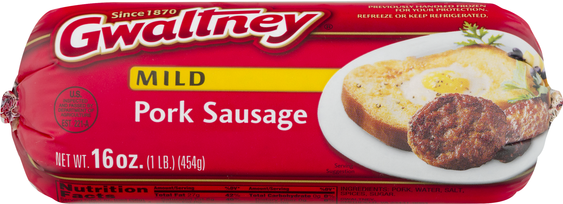 Gwaltney Bologna, Chicken, Original - 12 Oz (1800x1800), Png Download