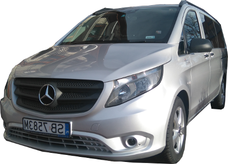 Bus Front Png Download - Mercedes-benz Vito (450x324), Png Download
