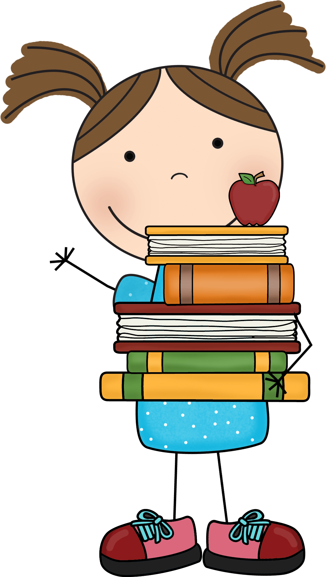 Stick Figure School Clipart (1126x1993), Png Download