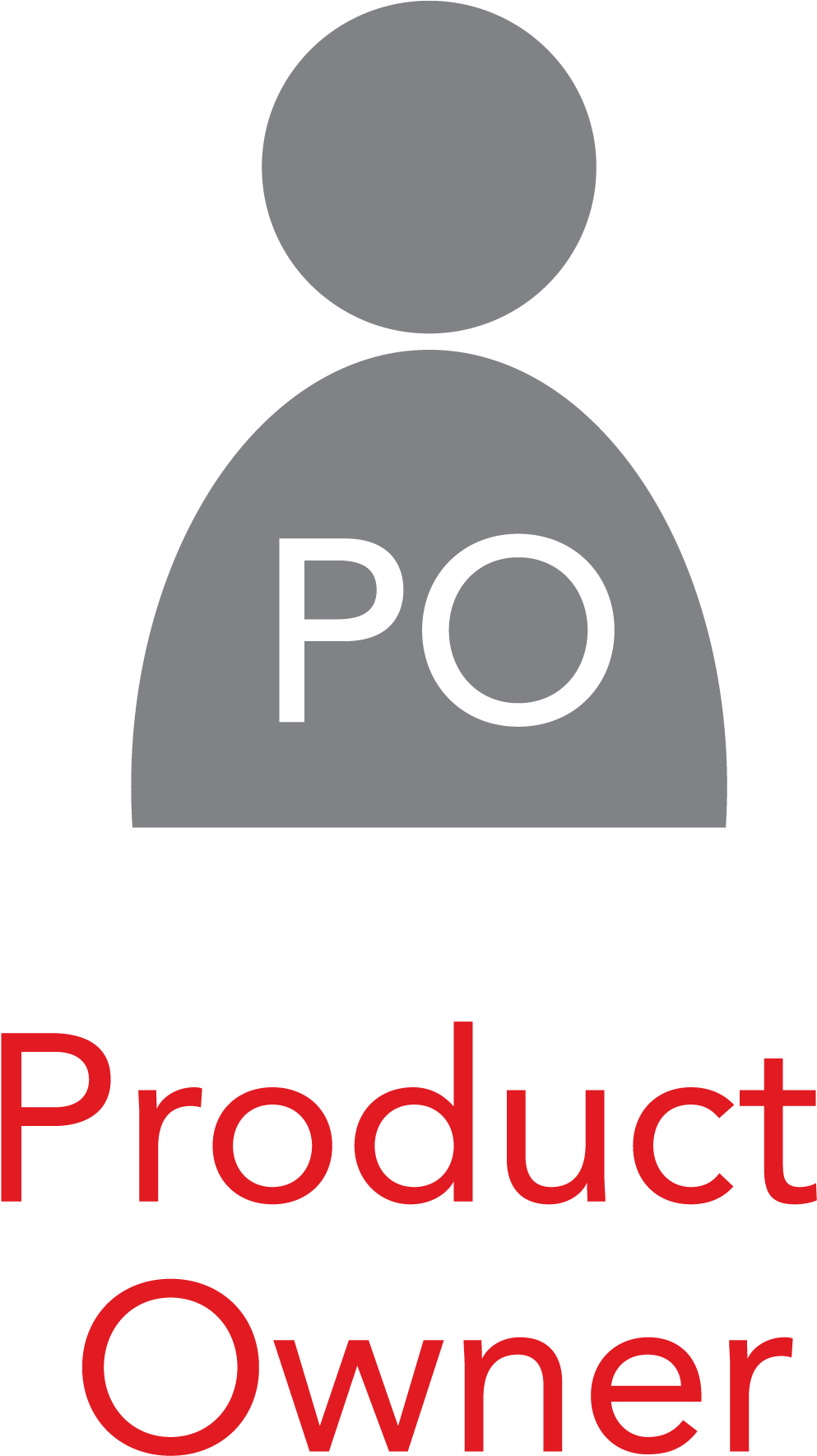 Icon Agile Product Owner (1469x1789), Png Download