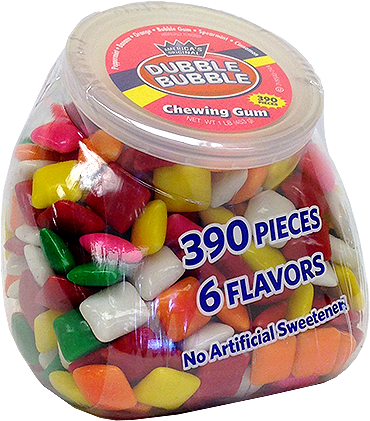Dubble Bubble Office Pleasures Chicle Chewing Gum - Bubble Gum (500x500), Png Download