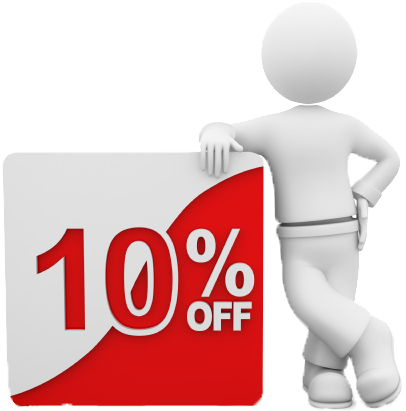 10 Percent Off Png Photo - 10% Discount (800x600), Png Download