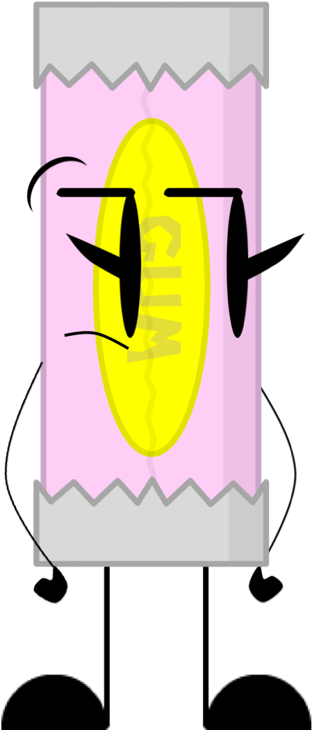 Chewing Gum By Ttnofficial-d9swv47 - Gum Bfdi (467x1050), Png Download