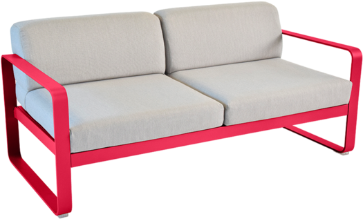 Canapé De Jardin Avec Coussin D'extérieur, Canapé Fermob, - Fermob Bellevie Sofa (600x434), Png Download