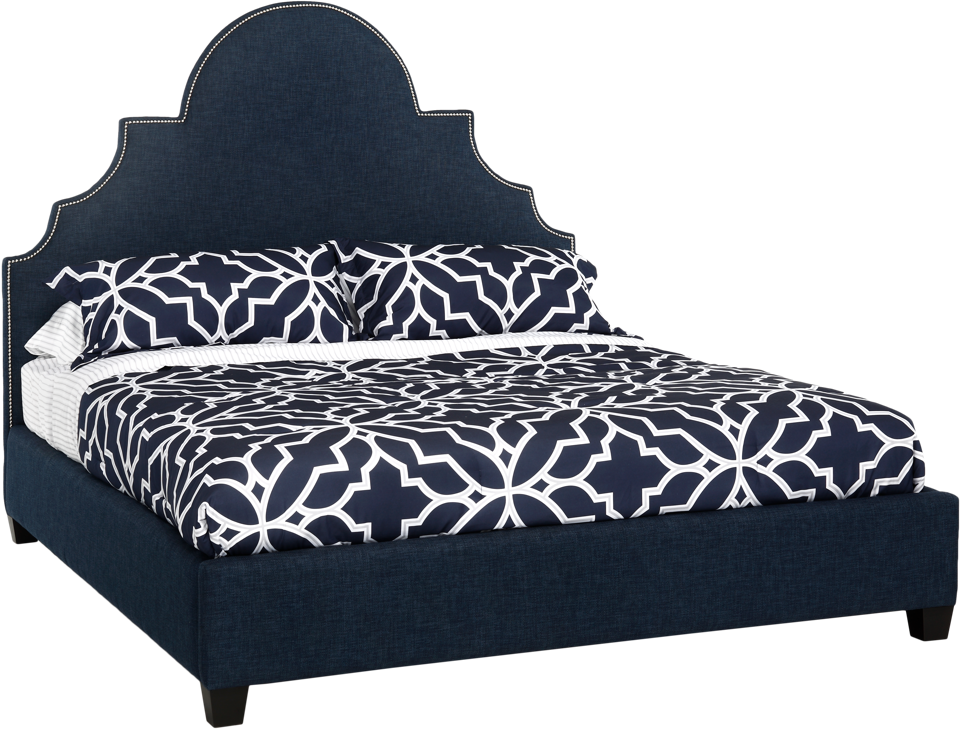 127 King Bed - Bed Frame (960x729), Png Download