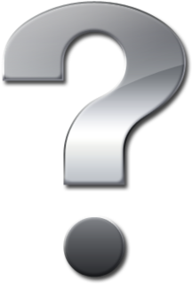 Silver Question Mark - Diagram (480x480), Png Download