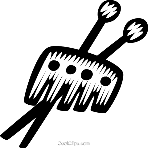 Hair Comb Royalty Free Vector Clip Art Illustration (480x478), Png Download