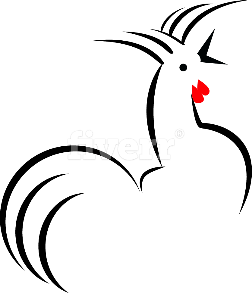 Rooster (836x973), Png Download