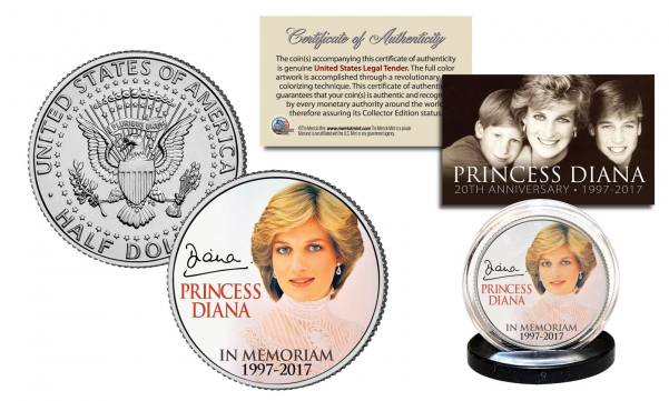 Princess Diana 1997-2017 20th Anniversary Official - Atto Digital Mini Spy Listening Voice Recorder (600x600), Png Download