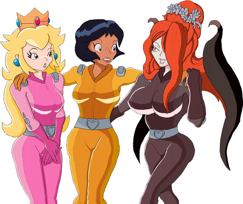 Net/stuff/2nd Place By Stasis Muffin - Kim Possible Vs Totally Spies (941x740), Png Download
