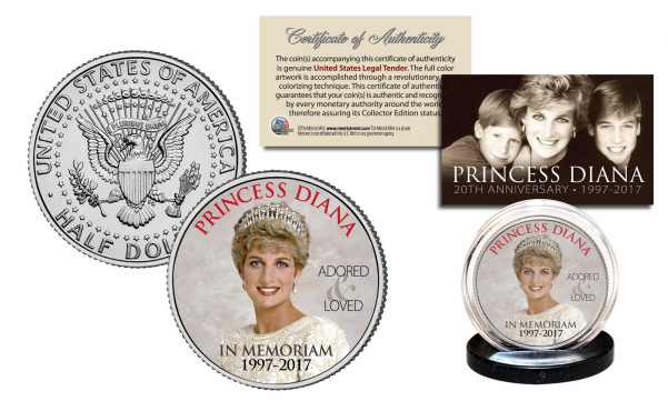 Princess Diana 1997-2017 20th Anniversary Official - Atto Digital Mini Spy Listening Voice Recorder (600x600), Png Download