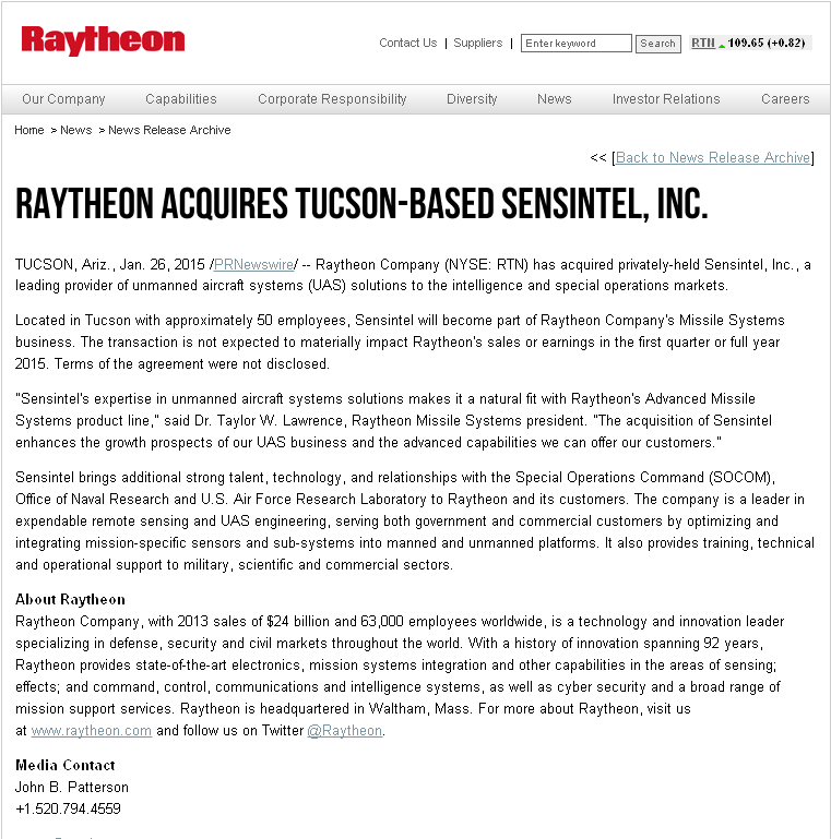 Raytheon (1024x768), Png Download